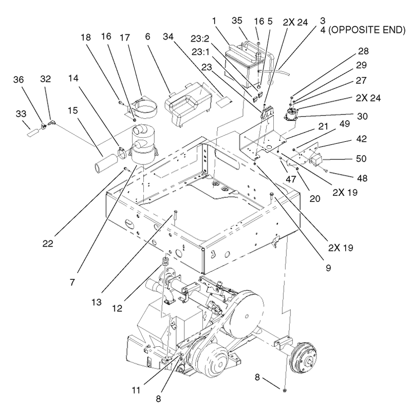 Drivetrain Mount Assembly