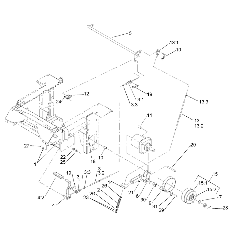 Brake and Wheel Hub Assembly