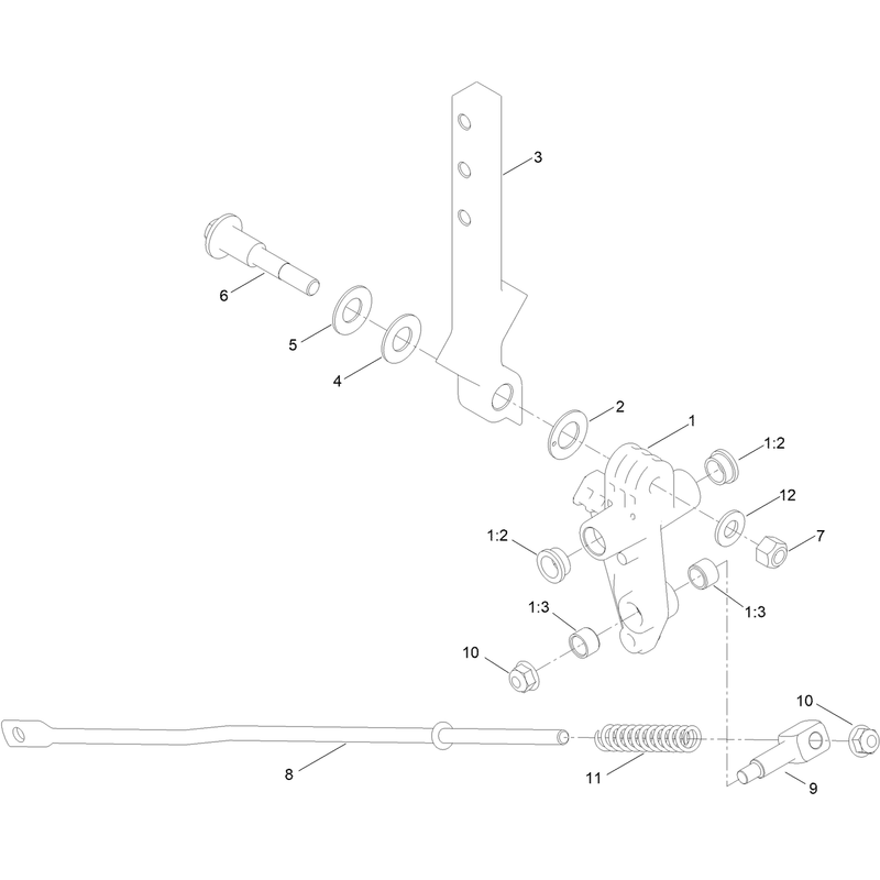 RH Control Arm Assembly