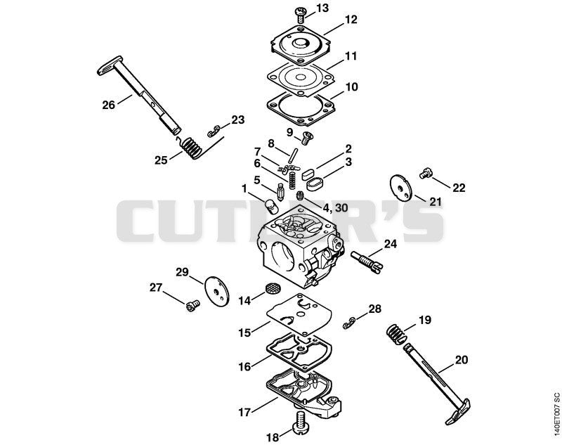 Carburetor C1Q-S43 (49.2000)