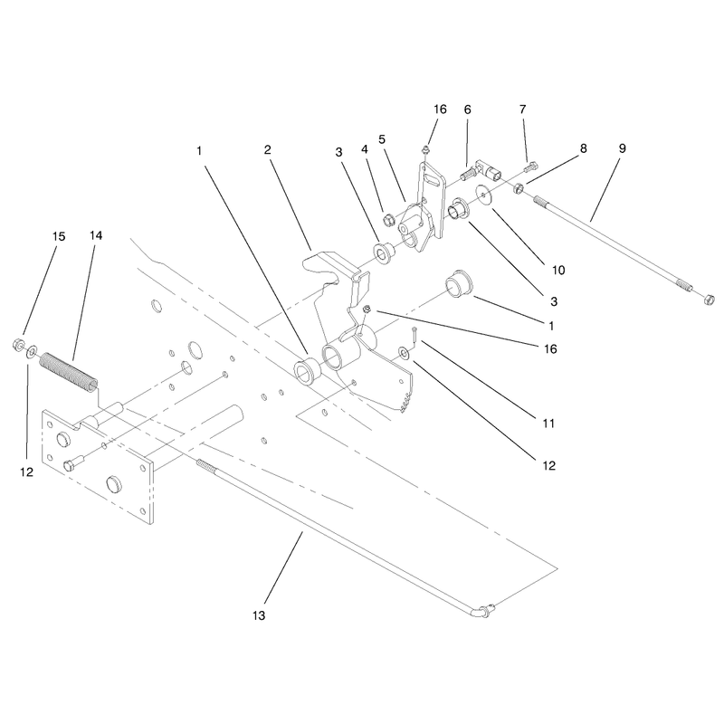 Parking Brake Lower Assembly