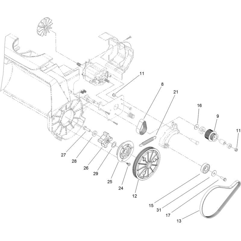 Idler and Pulley Assembly