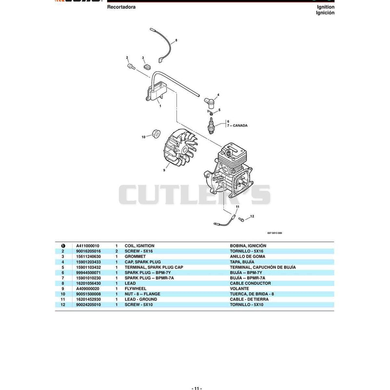 Motor, bloque corto -- SB1047