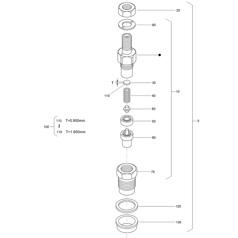 Nozzle Holder Assembly