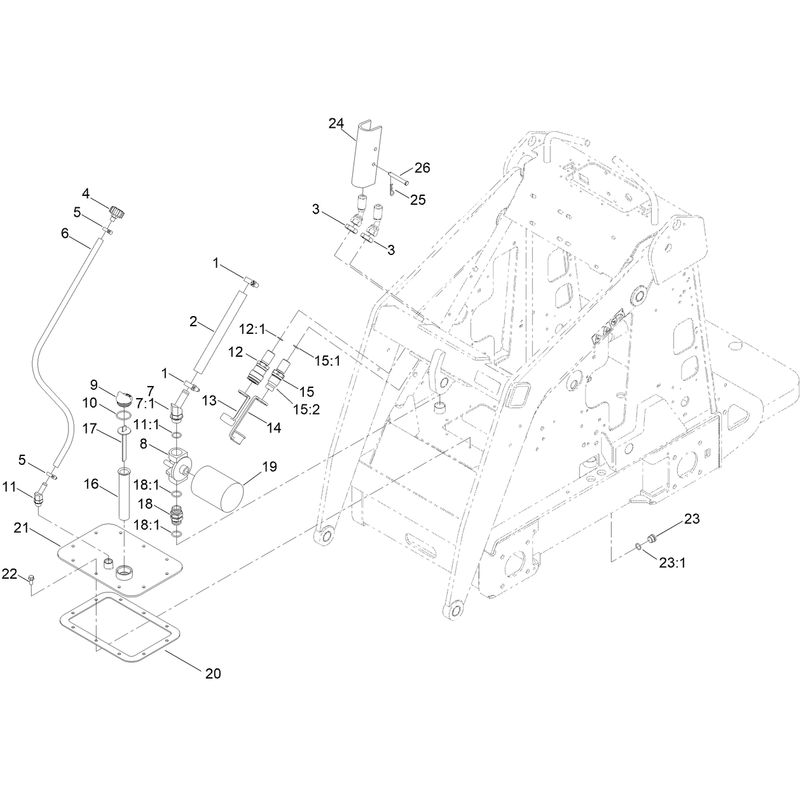 Hydraulic Tank and Filter Assembly