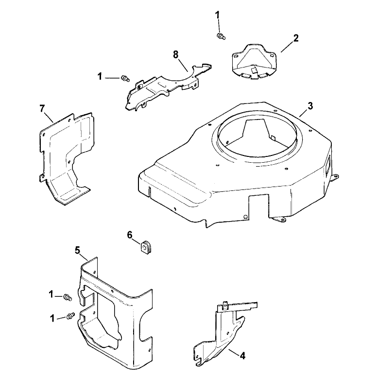 Blower Housing and Baffles