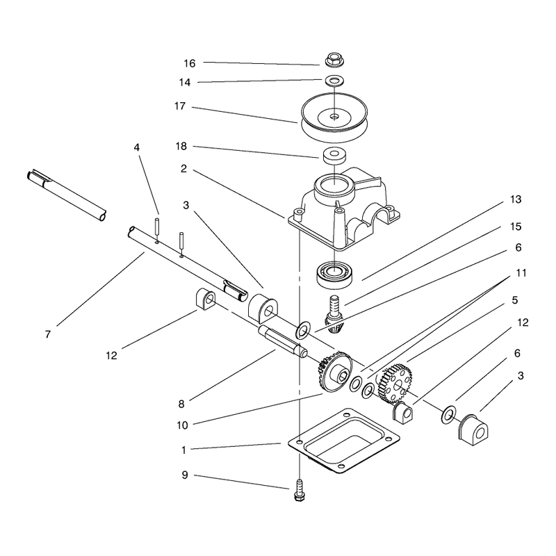 Gear Case Assembly