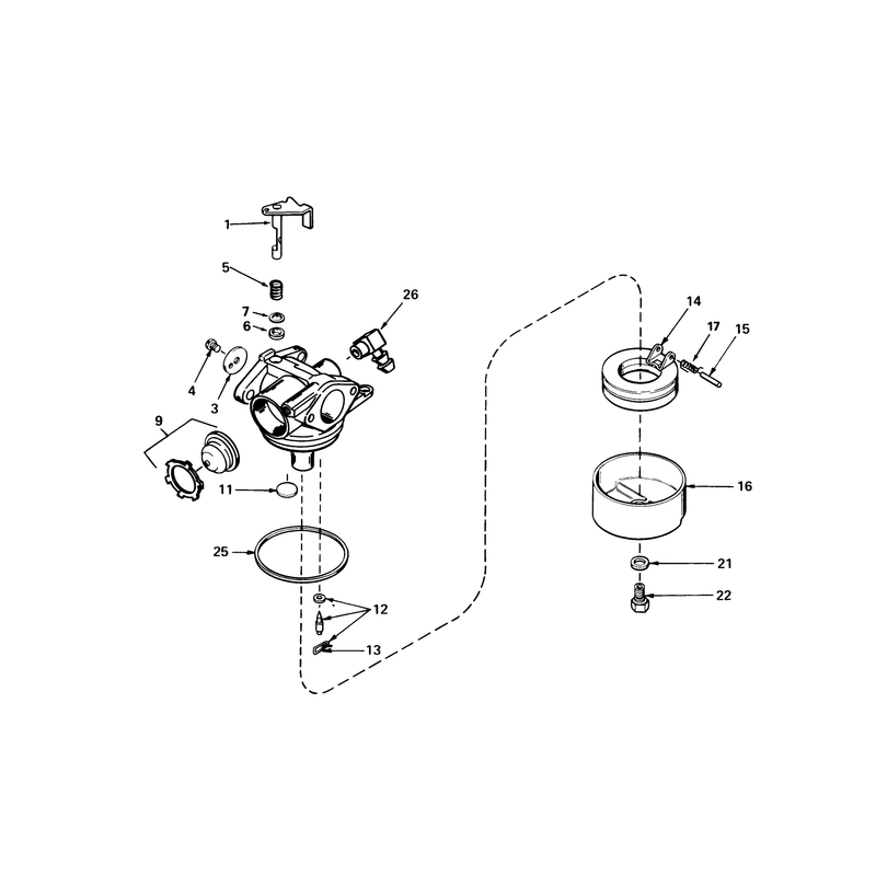 Carburetor No 632434