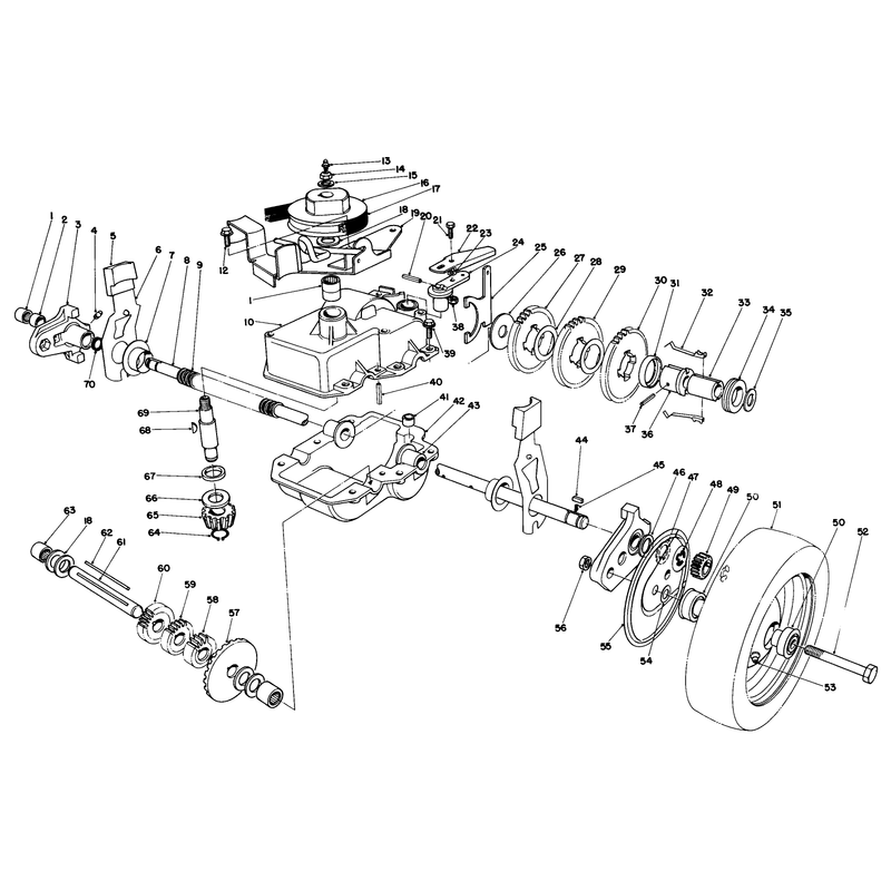 Gear Case Assembly Model 22020