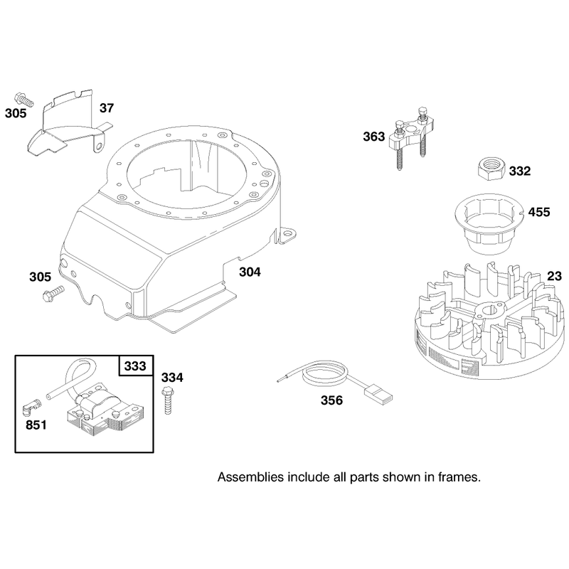 Engine Briggs and Stratton Model 12h802-0658-01