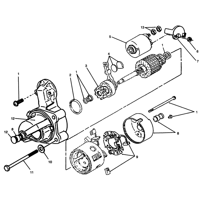 Starter Onan P220g Type I10808d