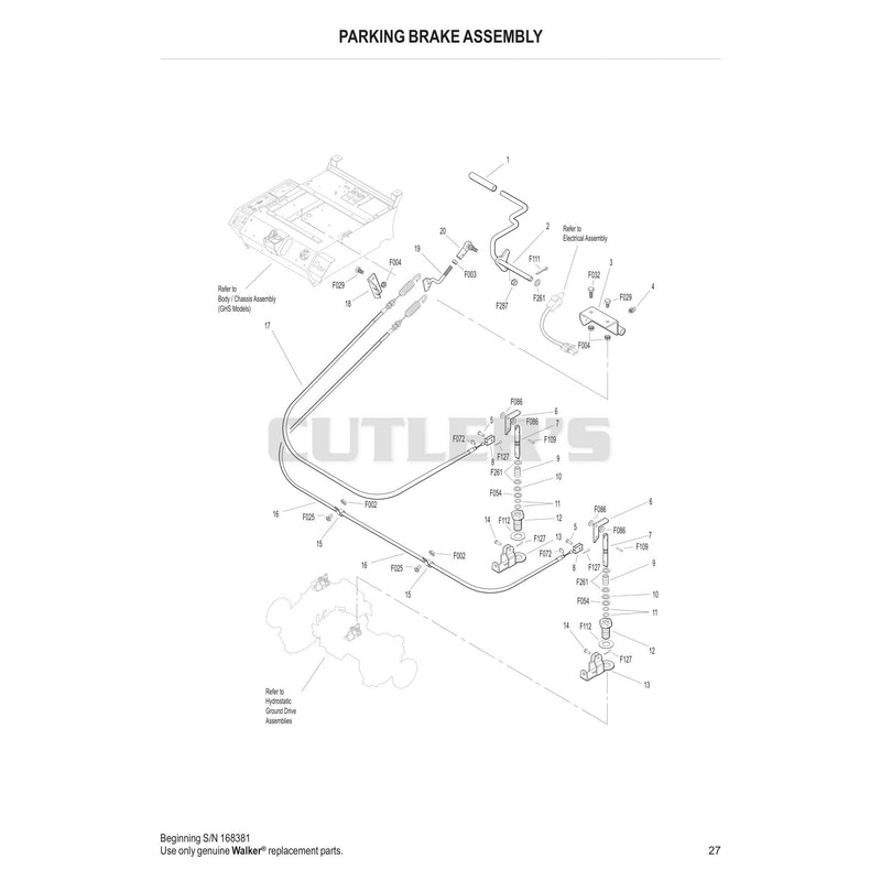 Parking Brake Assembly