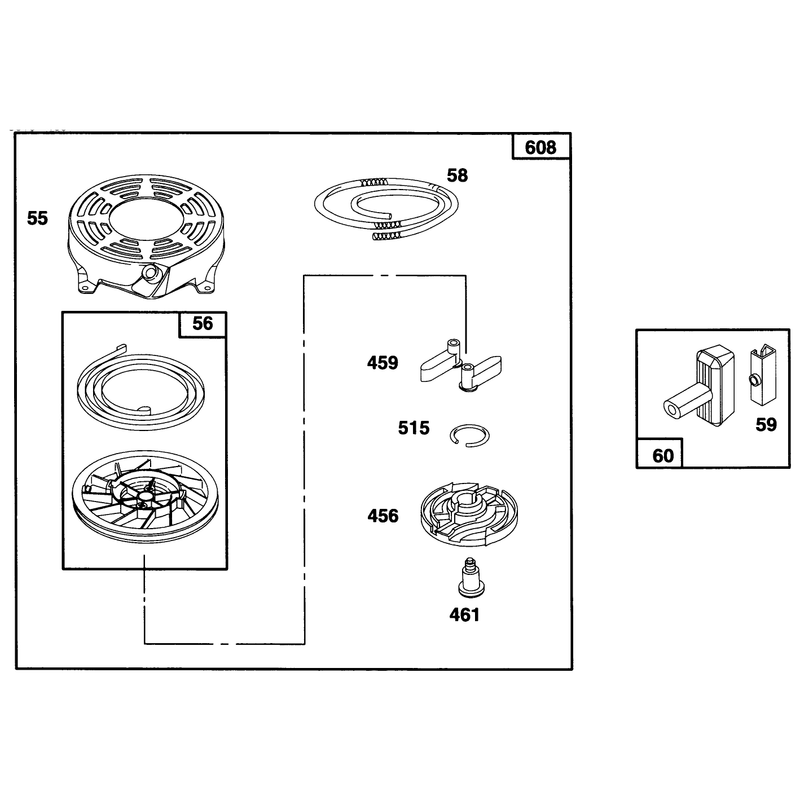 Engine Briggs and Stratton Model 12f802-0667-01