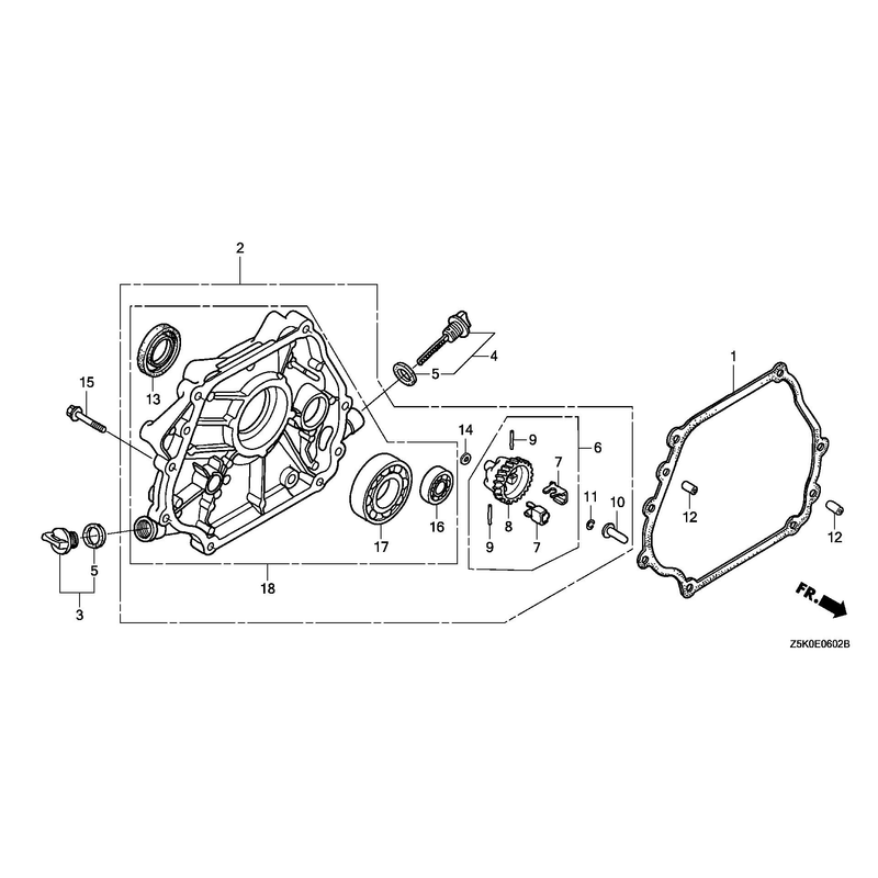 CRANKCASE COVER (3)