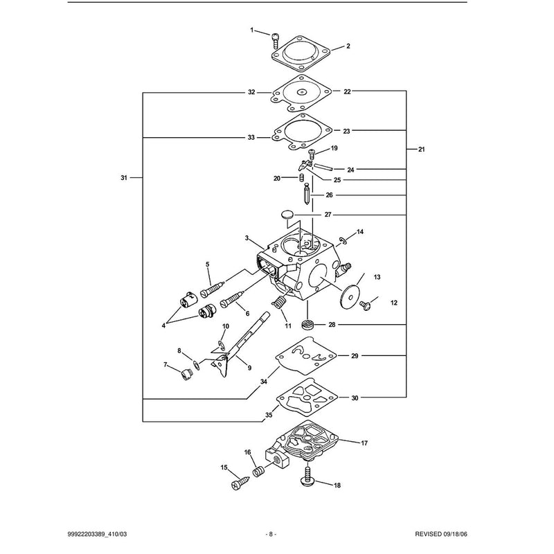 Carburetor -- WT-410C