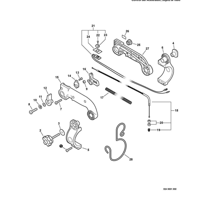 Tube Mount Throttle Control