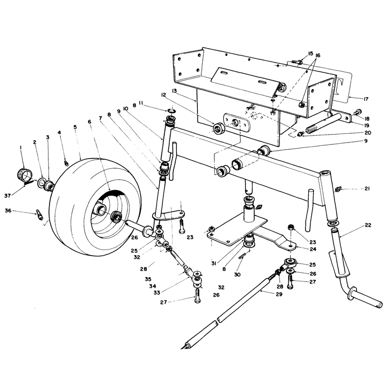Rear Axle Assembly