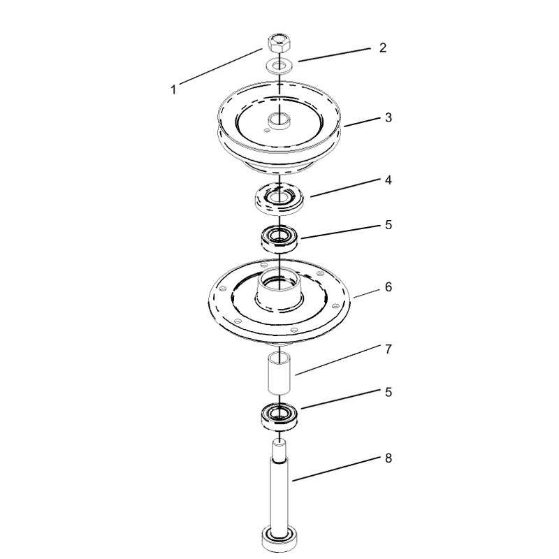 Spindle Assembly No 106-0785