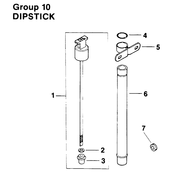 Dipstick Engine Kohler Model No Mv16s Type Ps56519