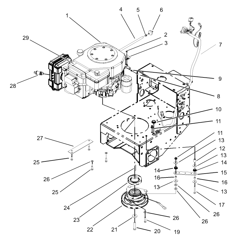 Engine Installation Assembly