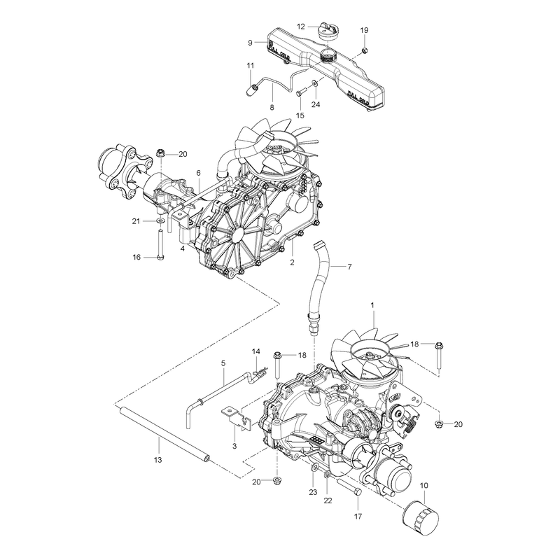 HYDRAULIC PUMP - MOTOR