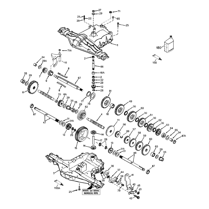 Peerless Transaxle Model MST 205-509