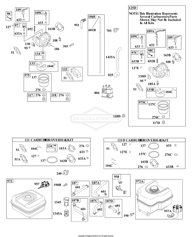 Carburetor, Fuel Supply