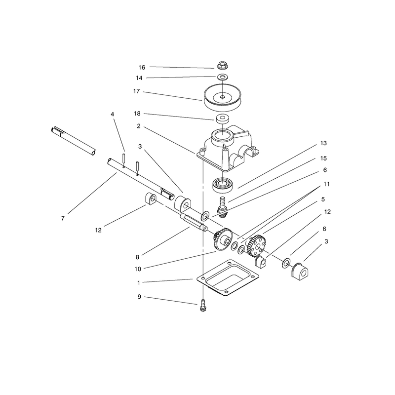 Gear Case Assembly
