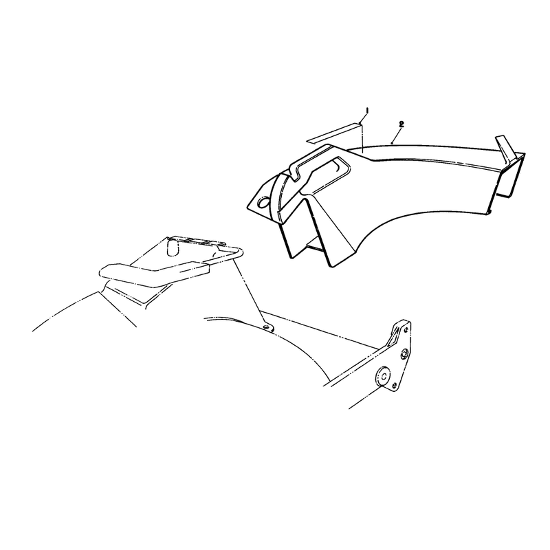 Side Discharge Chute Model No 59168 Optional