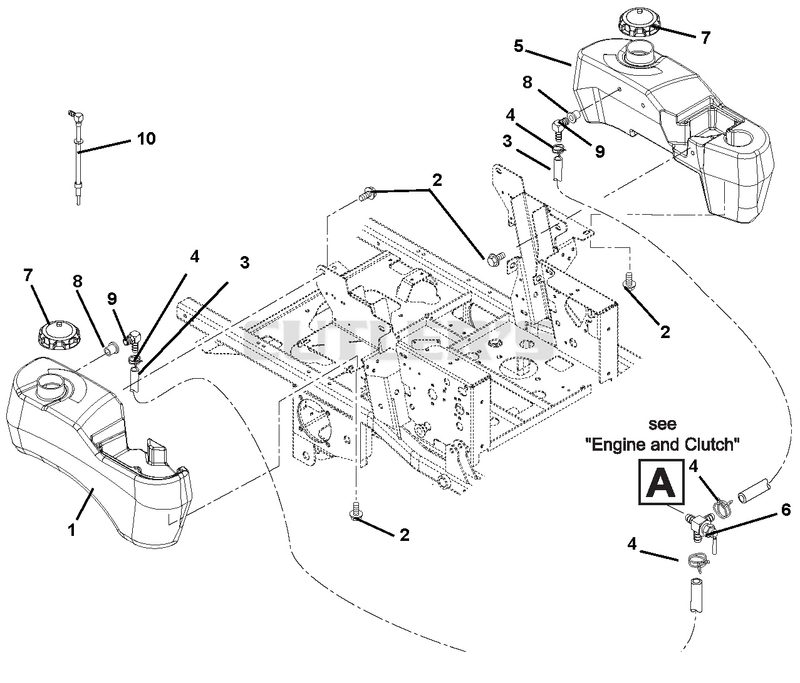 Fuel Tanks And Hoses