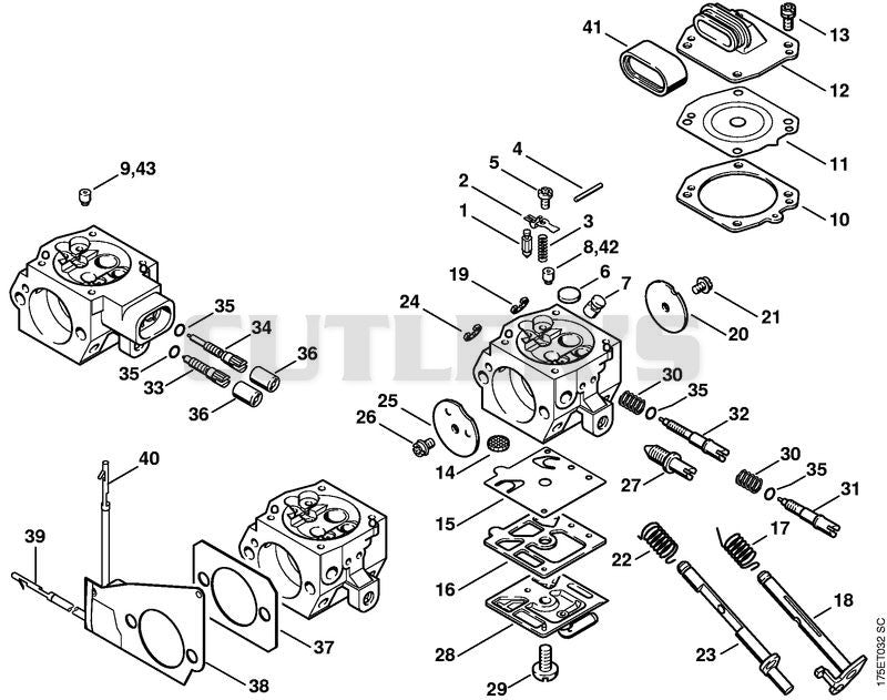 Carburetor HD-15, HD-17