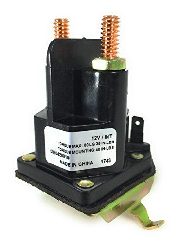 Husqvarna 582042801 Solenoid, Black/White/Metallic