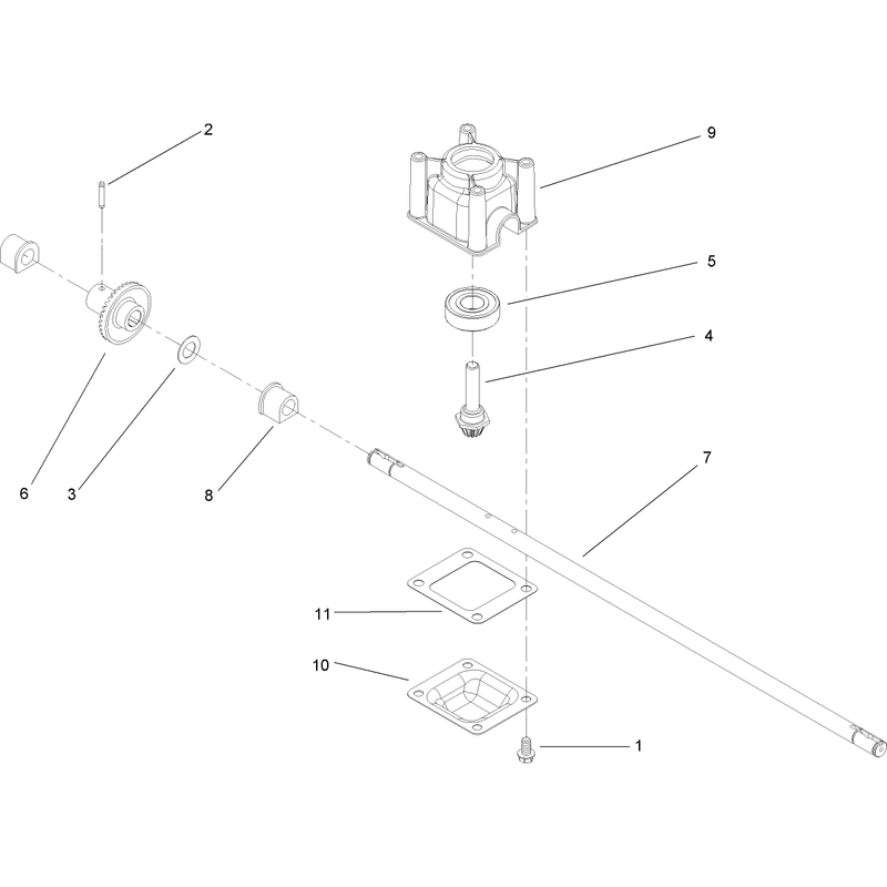 Transmission Assembly No 106-3956
