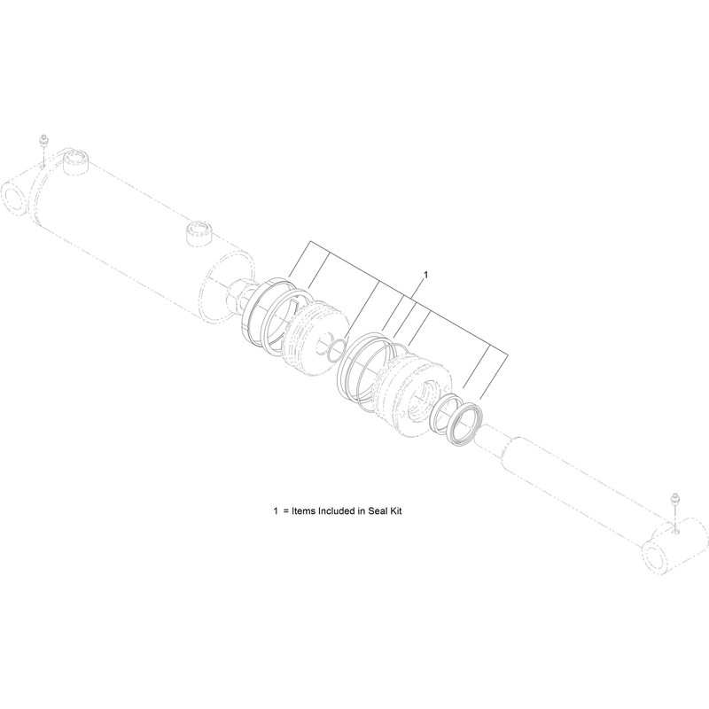 Hydraulic Cylinder Assembly No. AU116285