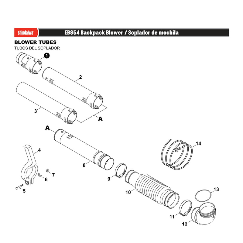 BLOWER TUBES