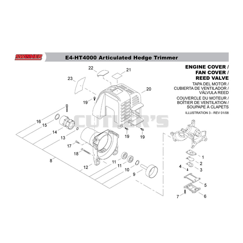 ENGINE COVER / FAN COVER /