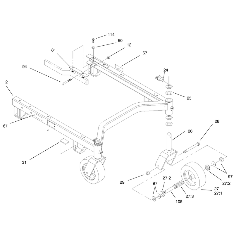 Carrier Frame Assembly