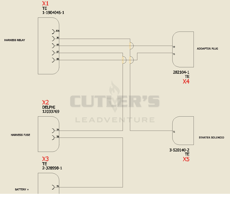 Wiring Diagram - Engine Jumper Harness