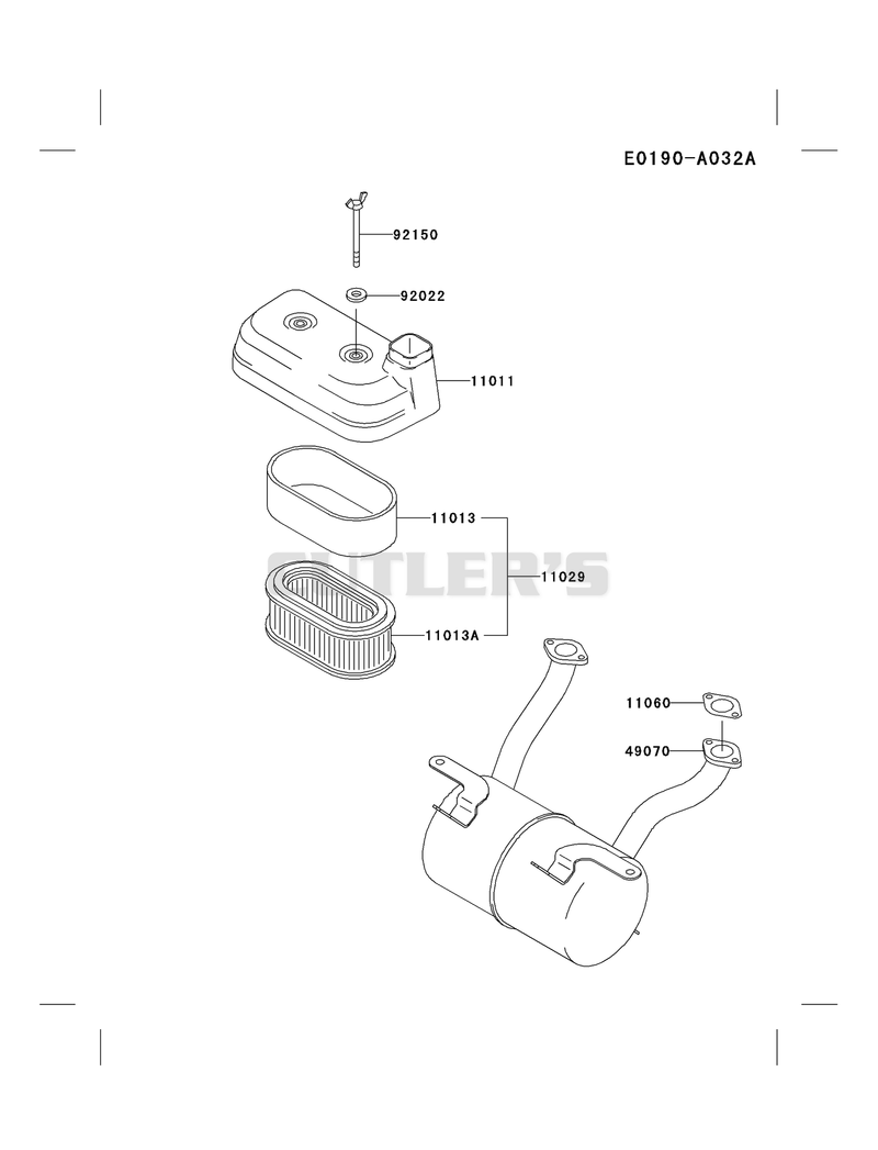 AIR-FILTER/MUFFLER