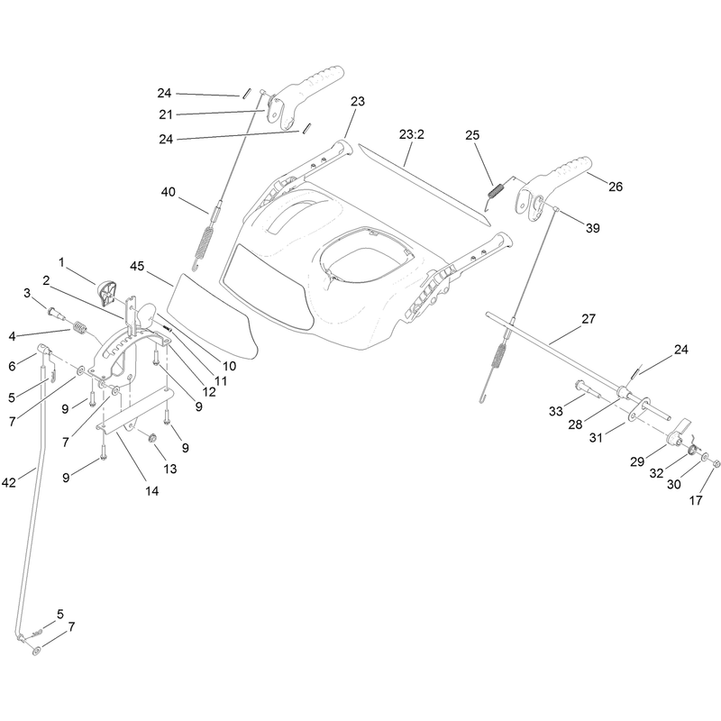 Handle and Control Assembly
