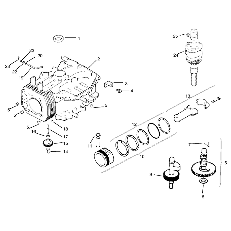 Crankcase Engine Kohler