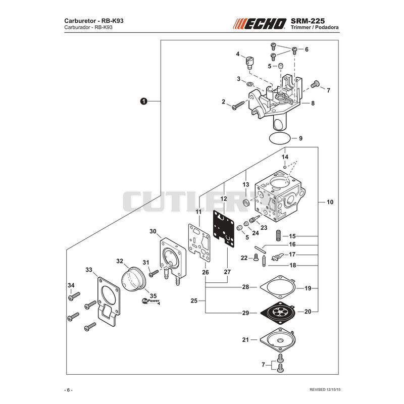 Carburetor RB K93