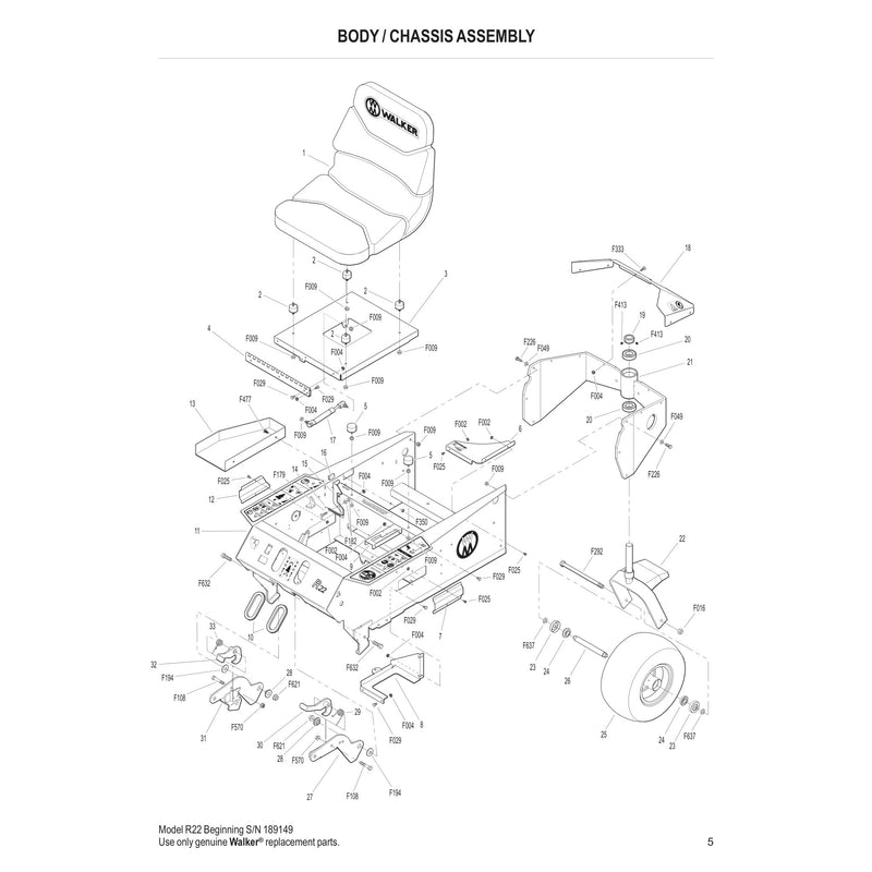 Body / Chassis Assembly
