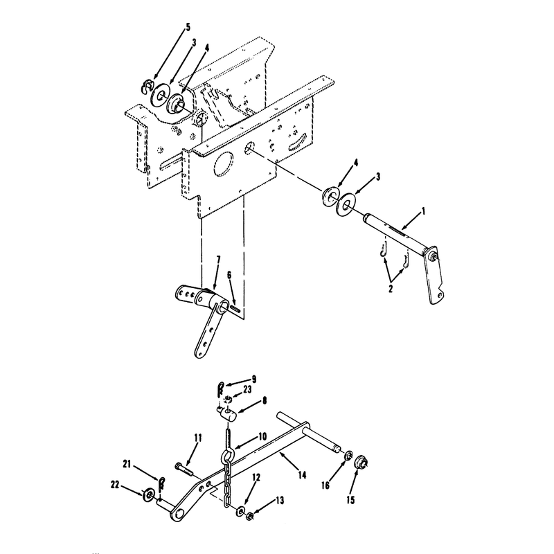 Hydrostatic Lift Linkage