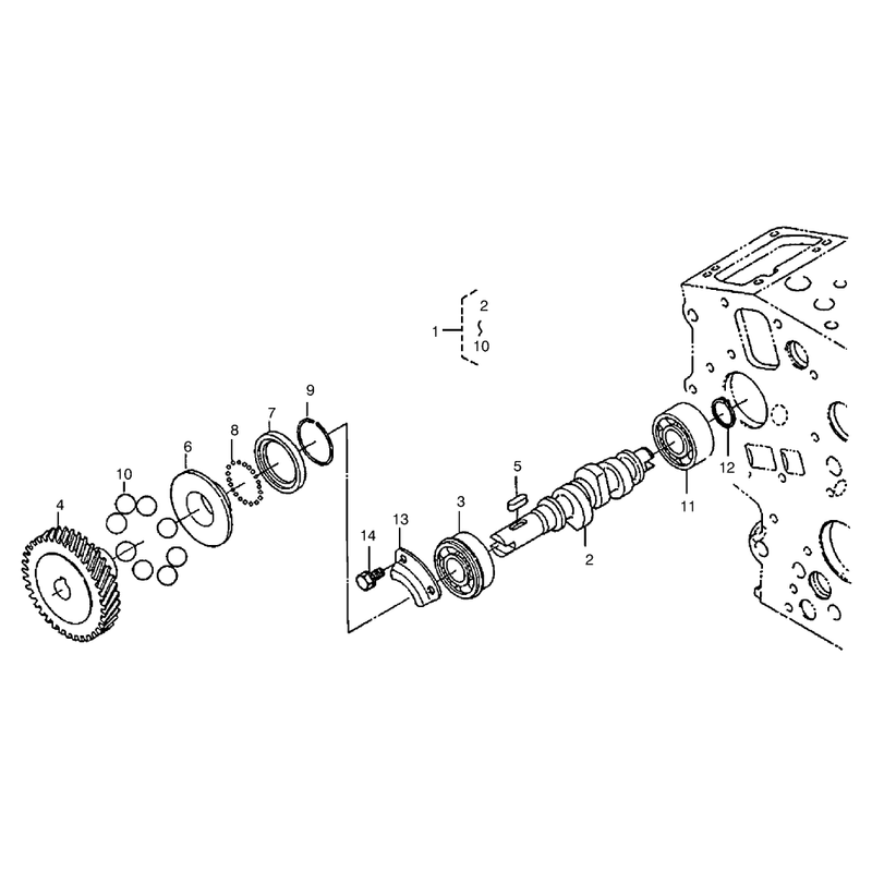 Fuel Camshaft Assembly