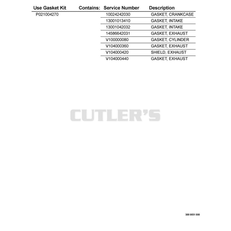 Gasket Kit
