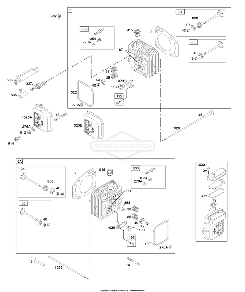 Cylinder Head, Valve Cover