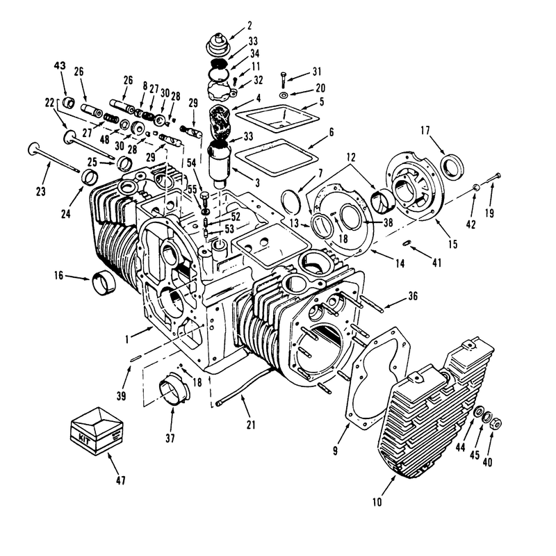 Engine Cylinder Block P224 G Spec E
