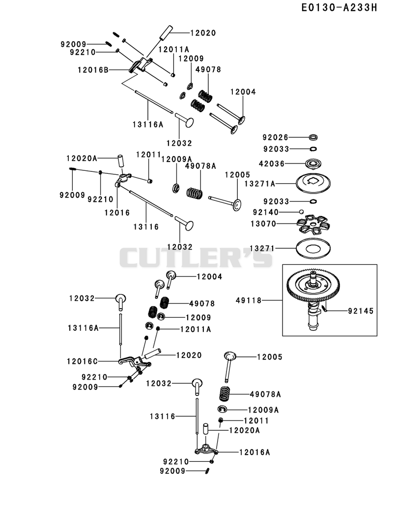 VALVE/CAMSHAFT(AS13)