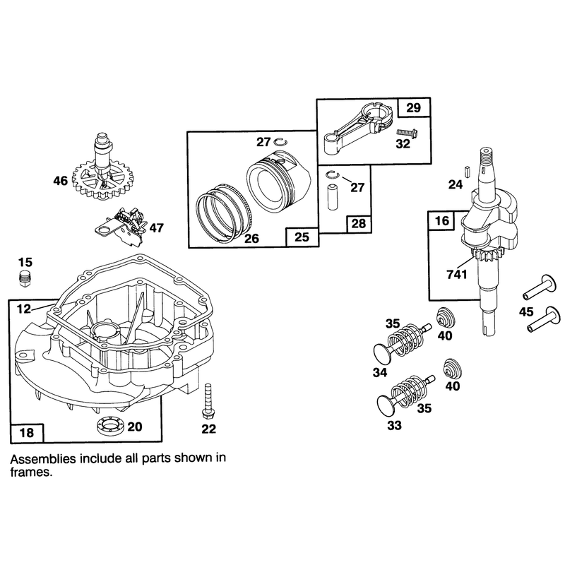 Engine Briggs and Stratton Model 127802-0514-21